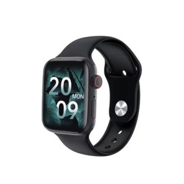 Imagem de Relogio Inteligente Smartwatch Hw22 Preto Pro Academia Esportes Fitnes