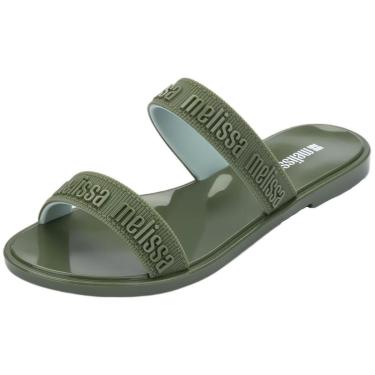 Imagem de Chinelo Feminino Rasteiro Leve Moderno M Lover Duo Melissa-Feminino