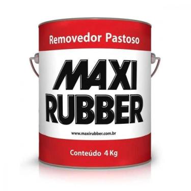 Imagem de Removedor Pastoso Tinta Verniz Seladora 4kg MaxiRubber