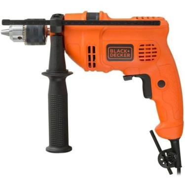 Imagem de Furadeira elétrica de impacto e parafusadeira Black Decker TM555 2800r