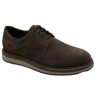Imagem de Sapato democrata durant couro casual ref 596101 masculino, 40, Marrom 