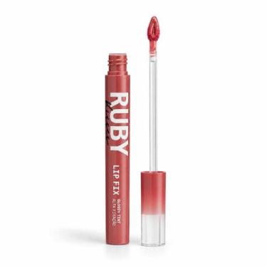 Imagem de Lip Fix Ruby Kisses Glossy Tint Alta Fixação Coral Dream Lgt02bb - KIS