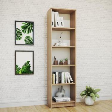 Imagem de Estante Compacta Multiuso sem Porta 178cm x 29.5cm x 48cm Marrom/Canel
