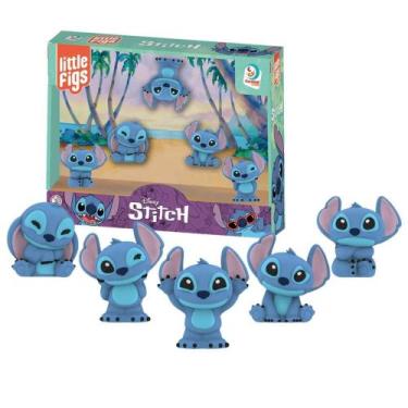Imagem de Dedoches Disney Stitch Original  Cardoso Toys  5 Fantoches De Dedo Vin
