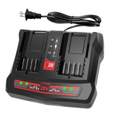 Imagem de Carregador de Bateria ANTRobut CMCB124 Dupla Porta 20V 110-240V