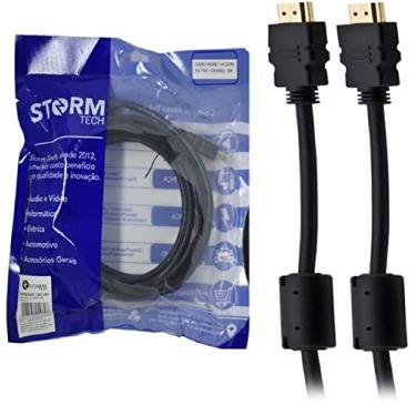 Imagem de Cabo Hdmi 1.4 Com Filtro 5 Metros Preto 116164 Nwt