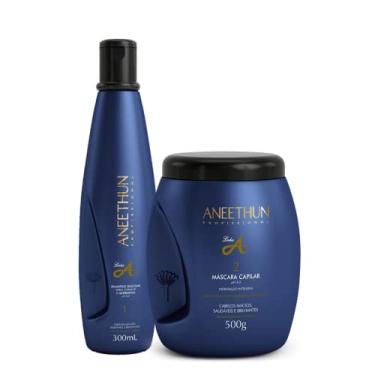 Imagem de Kit Shampoo e Máscara Aneethun Linha A