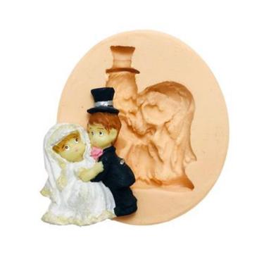 Imagem de Molde De Silicone Casamento, Noivos