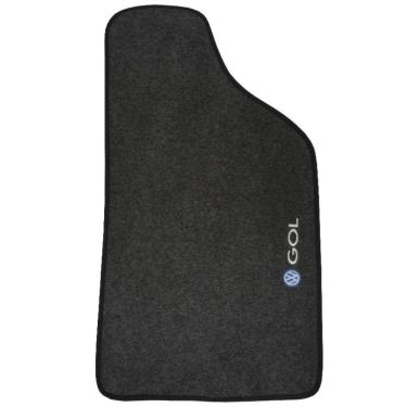 Imagem de Jogo Tapete Automotivo Carpete Gol Quadrado Bola G2 G3 G4 G5 80/13 Soft Grafite