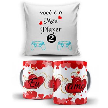 Imagem de Eu Te Amo Você é Meu Player 2 Caneca + Almofada