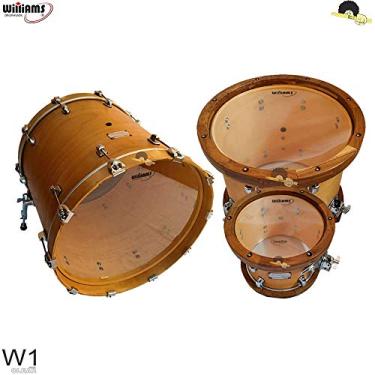 Imagem de Kit de Peles Williams - W1 monofilme Tom-surdo-bumbo 12/16/22