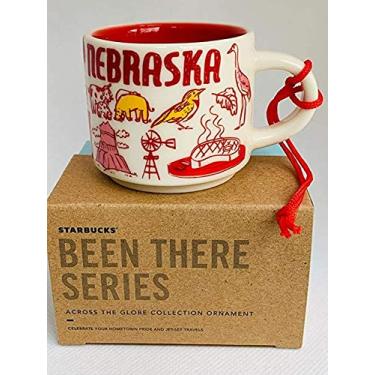 Imagem de Caneca Starbucks Nebraska Been There Series em toda a coleção Globe Ornamento Cerâmica Café Demitasse 60 ml