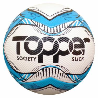 Imagem de Bola Futebol Society Topper Slick Original 2 Unidades Azul