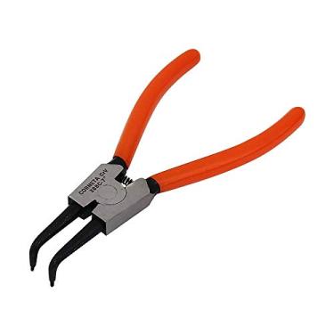 Imagem de Corneta Alicate Curvo De 7' Para Anéis Externos De 19 A 60 Mm 4138804 Cabo Vermelho