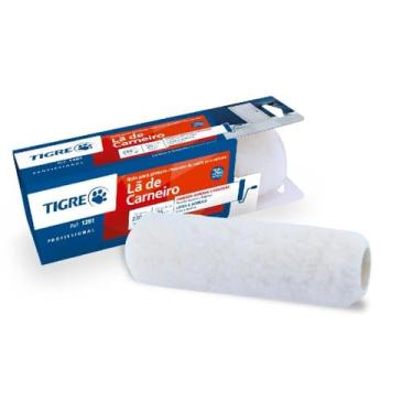Imagem de Rolo la de Carneiro, Tigre 61391230, Branco, 23cm