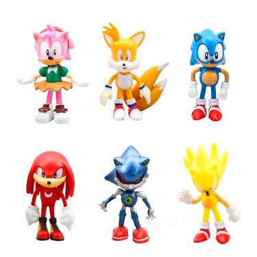 Kit Sonic com 4 Bonecos 12 cm em Promoção na Americanas