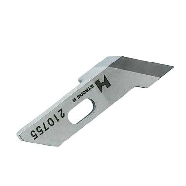 Imagem de Blooy - Faca superior angular com ponta de carboneto 210755 para máquinas industriais Overlock Pegasus EX3200, EX5200, S52, E256.