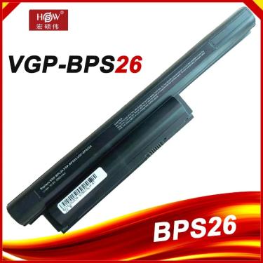 Imagem de Bateria do portátil para Sony  VGP-BPS26  BPL26  BPS26A  SVE17  CA  CB  EG  ET EJ  EL  VPCCA  VPCCB