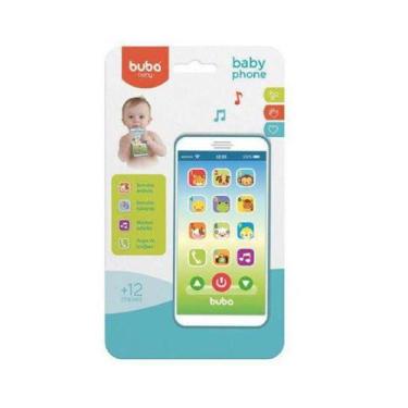 Imagem de Telefone Infantil Baby Phone Azul Buba 6841