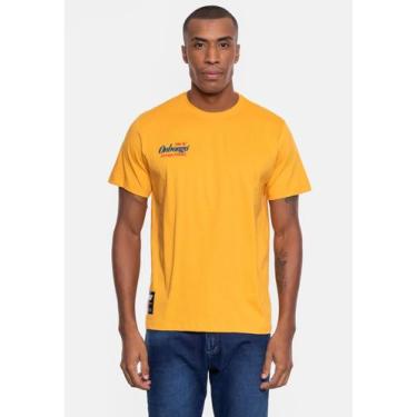 Imagem de Camiseta Onbongo Masculina Amarela Mostarda