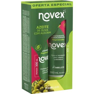 Imagem de Kit Shampoo e Condicionador Novex Azeite de Oliva e Alecrim 300ml