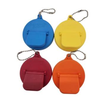 Imagem de Beverage Buddee Pode cobrir - a melhor tampa para latas de bebidas de refrigerante/cerveja/energia de tamanho padrão - Feito nos EUA - Livre de BPA PCB - pacote com 4 (cores sortidas - chaveiro)