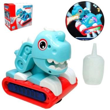 Imagem de Robo Dinossauro Rex Trator Led - FUNGAME