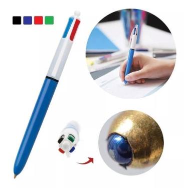 Imagem de Caneta Esferográfica Retrátil Bic 4 Cores Fine 1.0mm 4 Em 1