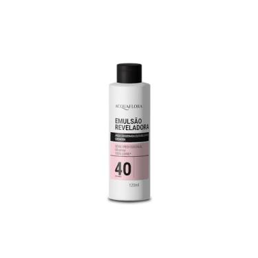 Imagem de AcquaFlora Emulsão Reveladora Acquaflora 40Vol 120Ml (Água Oxigenada) Acquaflora