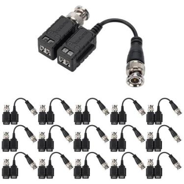 Imagem de Kit 16 Baluns Passivo Multi HD Para Câmeras 4K Ultra HD VB 500 P Intel
