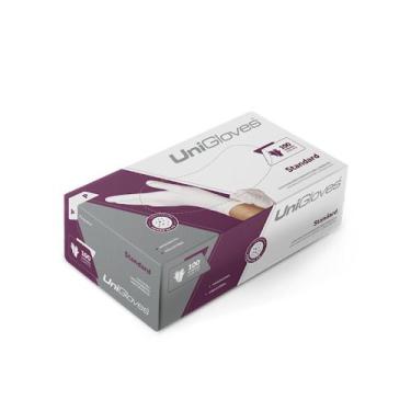 Imagem de Caixa de luvas unigloves branca com po c/100 -, G