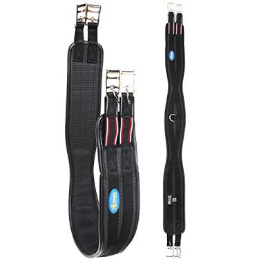 Imagem de Professional Equine Cavalo 122 cm English Riding Neoprene Circunferência Cinch Neoprene Antiderrapante Preto 9766-48