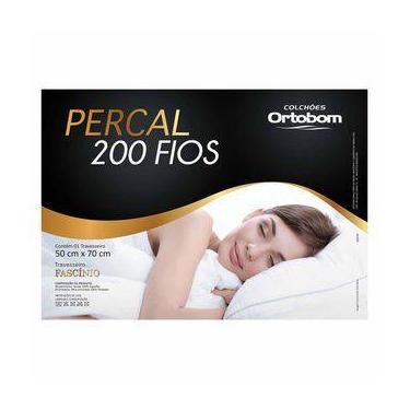 Imagem de Travesseiro Piume Toque de Pluma 1pç 100%Alg 200Fios Ortobom - CASA CH