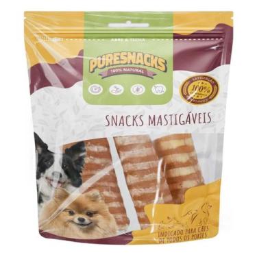 Imagem de Petisco Cachorro Snacks Canelone Alimento Premium Puresnack - PURESNAC