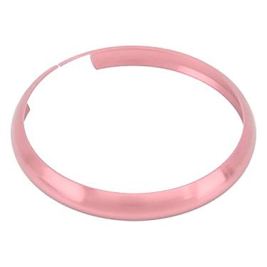 Imagem de Liga de Alumínio Remoto Chave Fob Anel Guarnição Substituição para R55 R56 R57 R58 R59 R60 Proteger e Decorar Mini Proprietários (Rosa)