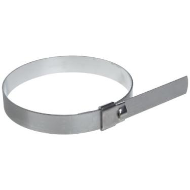 Imagem de BAND-IT UL2149 Ultra-Lok 3/10.2 cm de largura x 0.1 cm de espessura, 4-1/5.1 cm de diâmetro, braçadeira pré-formada de aço inoxidável rígido 201 1/4 (25 por caixa)