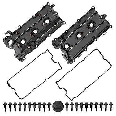 Imagem de MOSTPLUS Tampas de válvula do motor 13264-EA210 13264-EA200 compatível com Nissan Frontier Pathfinder Xterra 4.0L 05-19 (conjunto de 2) (lado esquerdo e direito)
