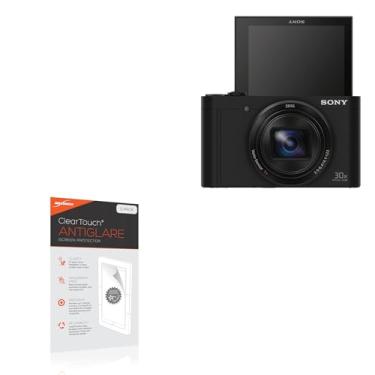 Imagem de BoxWave Protetor de tela compatível com Sony CyberShot DSC-WX500 - ClearTouch antirreflexo (pacote com 2), película fosca anti-impressão digital