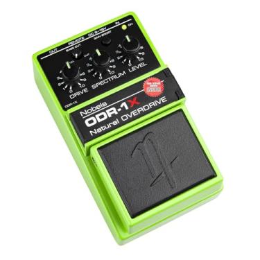 Imagem de Nobels ODR-1 X Pedal de Overdrive Analógico com True Bypass, Alimentação 9V-18V e Controles SPECTRUM/DRIVE - Compatível com Guitarra, Baixo e Pedalboards Profissionais