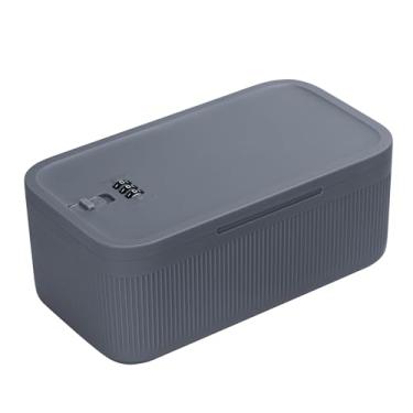 Imagem de Caixa de armazenamento trancável, cofre de remédios, cadeia bloqueada para celular, recipientes de geladeira de alimentos para uso pessoal em casa, escritório, viagem, plástico livre de BPA