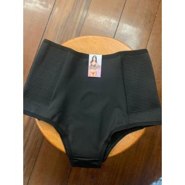 Imagem de Cinta Compressora Galena Calcinha Redutora - Confecção edmea, Preto, M