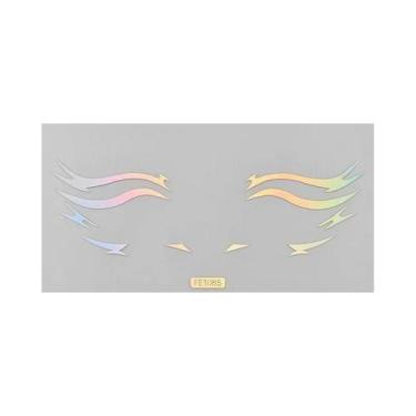 Imagem de Delineador Laser Colorido, Sombra, Arte Facial, Adesivos Descartáveis,