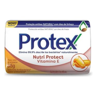 Imagem de Kit c/ 6 Sabonete Antibacteriano Barra Protex Nutri Protect