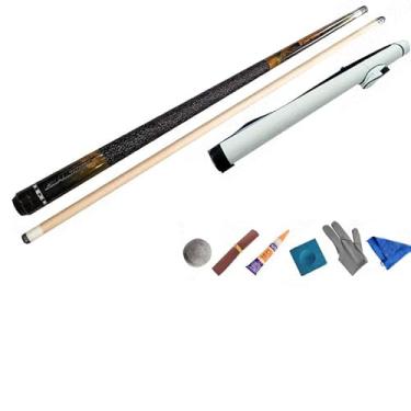 Imagem de CQBXRD Bastão de sinuca de bordo de 1/2 - bastões de taco de bilhar de bordo canadense para adultos, bastões de sinuca com ponta de 13 mm de 13 mm, tacos de sinuca profissionais para uso em bar