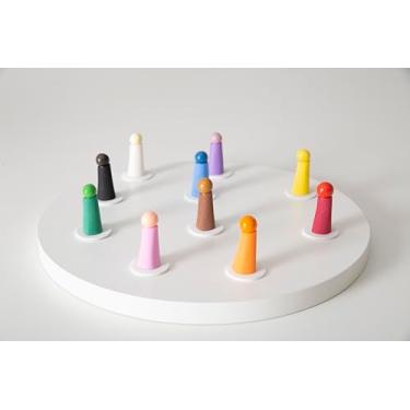 Imagem de Kit Totens Sistêmicos - Constelação Familiar na Água - Bonecos para Constelação Familiar