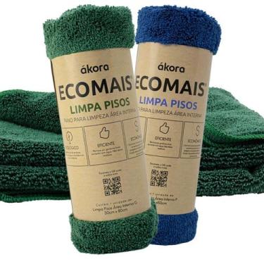 Imagem de Limpa pisos Ecomais (pano de chão alta absorção) - AKORA, Azul, P (40x