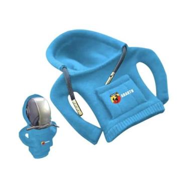 Imagem de Capa Vermelha com Capuz para Alavanca de Marcha - Fiat Abarth, Punto, 