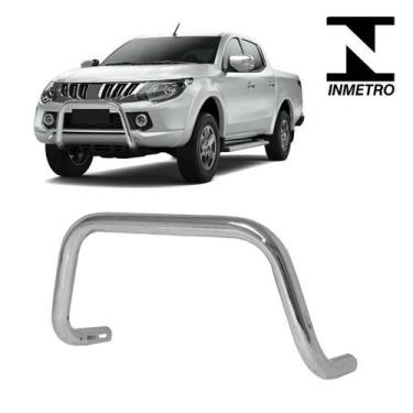 Imagem de Parachoque Quebra Mato L200 Triton Sport 2020 2021 Cromado - CCF