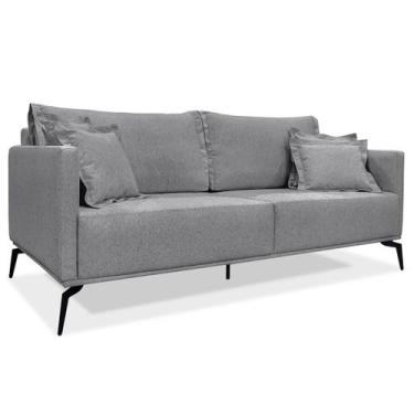 Imagem de Sofá 2 Lugares Escritório Recepção Calypso SPZ 160cm Linho - ADJ Decor