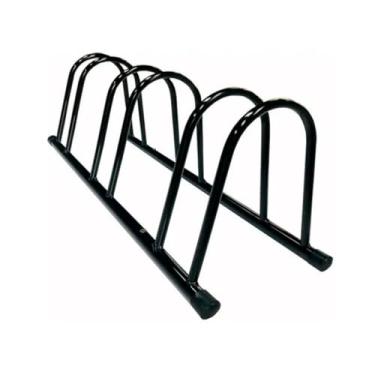 Imagem de Suporte 3 Vagas Bicicletario Bike Estacionamento Fixação Para Condominio Casa Aro 24 Ao 29